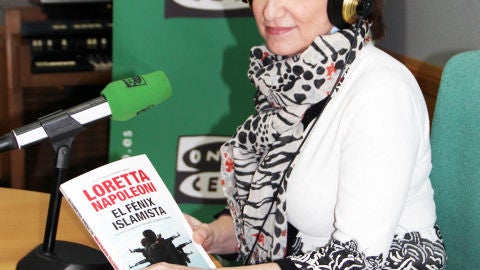 Loretta Napoleoni en Herrera en la onda