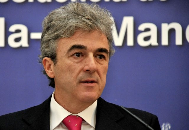 Leandro Esteban: "Cospedal tiene una capacidad enorme para compatibilizar sus dos cargos" Leandro Esteban: "Cospedal tiene una capacidad enorme para compatibilizar sus dos cargos"