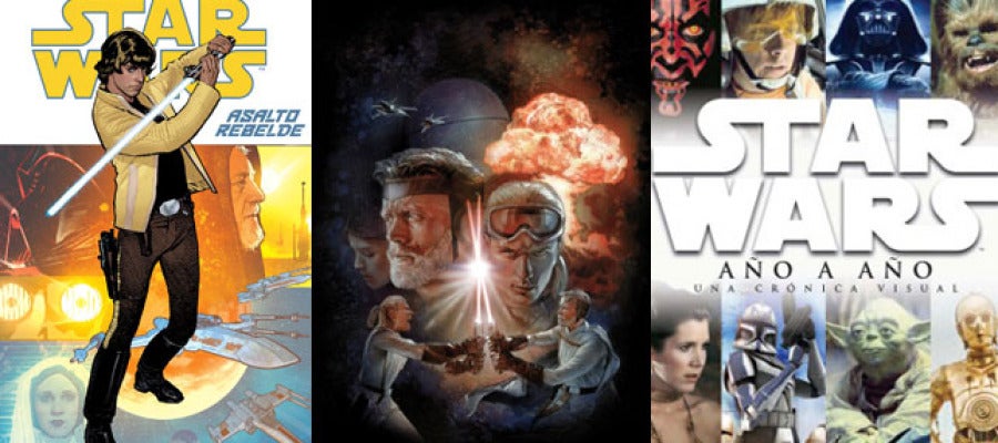 Recopilación de las tres portadas del Universo expandido de Star Wars Recopilación de las tres portadas del Universo expandido de Star Wars