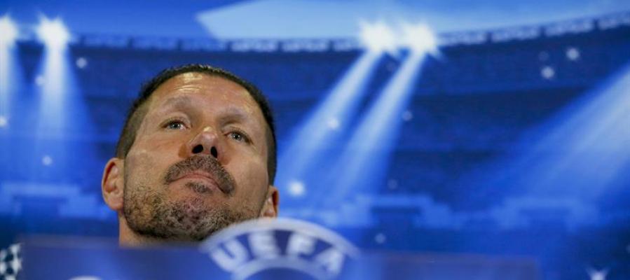 Diego Simeone, en rueda de prensa Diego Simeone, en rueda de prensa