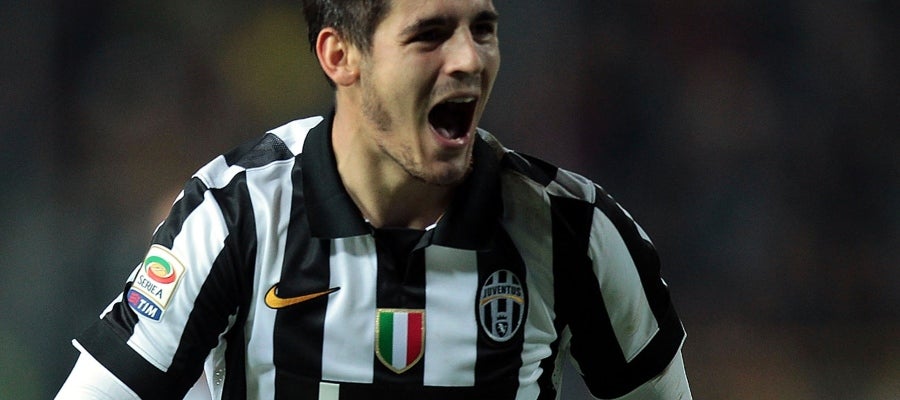 Álvaro Morata celebra su gol Álvaro Morata celebra su gol