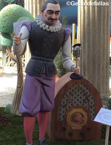 Así es el ninot de Carlos Herrera de las Fallas 2015 Así es el ninot de Carlos Herrera de las Fallas 2015
