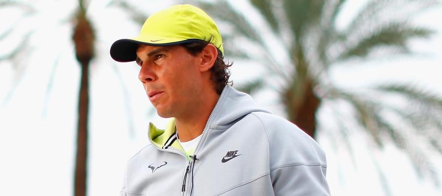 Rafa Nadal, en Indian Wells Rafa Nadal, en Indian Wells