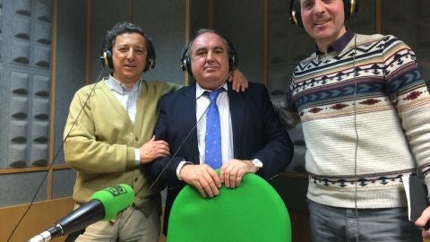 Sopas con Onda, con &Aacute;lex M&uacute;gica, I&ntilde;aki Idoate y Luis Gortari.