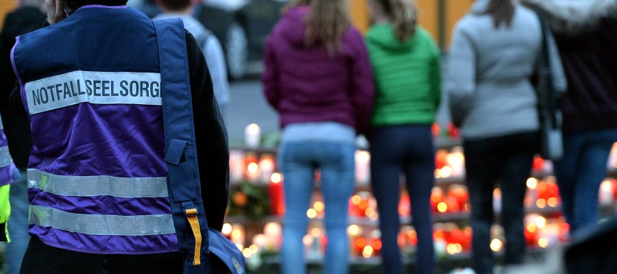 Recuerdan a las víctimas en Alemania Recuerdan a las víctimas en Alemania