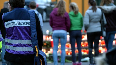 Recuerdan a las v&iacute;ctimas en Alemania