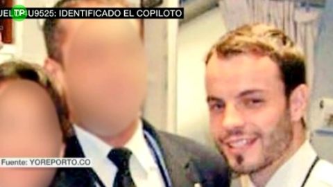 Copiloto que estrell&oacute; el avi&oacute;n en los Alpes