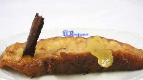 La torrija de la pasteler&iacute;a El Riojano.