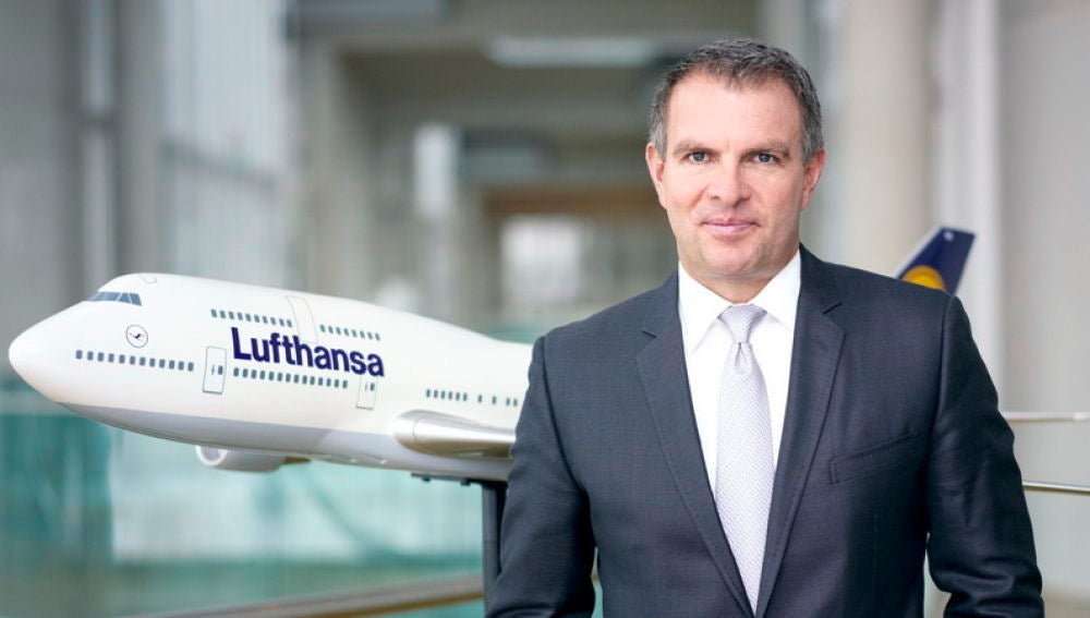 Carsten Spohr. presidente de Lufthansa
