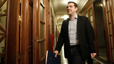 Alexis Tsipras, primer ministro de Grecia