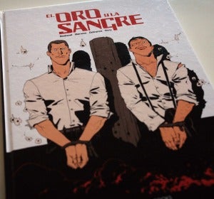 El oro y la Sangre. Portada El oro y la Sangre. Portada