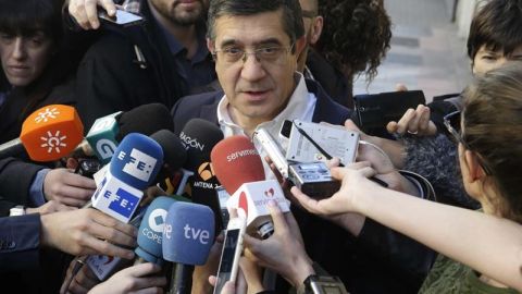 El secretario de Acci&oacute;n Pol&iacute;tica del PSOE, Patxi L&oacute;pez