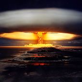 Explosión de una bomba nuclear