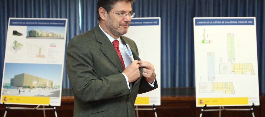El ministro de Justicia, Rafael Catalá El ministro de Justicia, Rafael Catalá