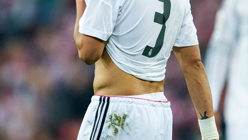 Pepe, en un partido con el Real Madrid