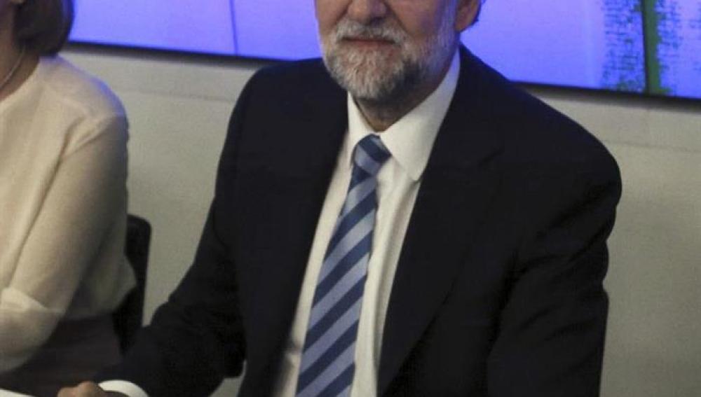 Mariano Rajoy en la Junta Nacional del PP