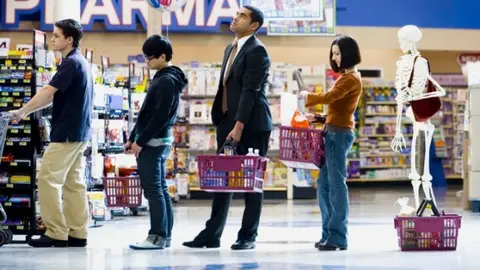 Cola de supermercado Cola de supermercado