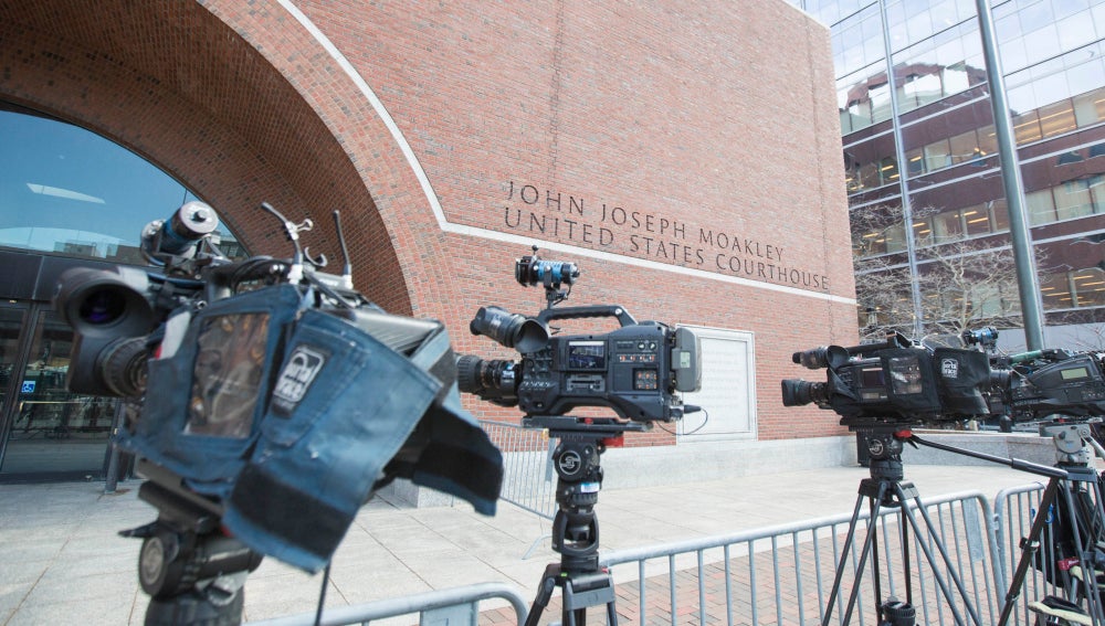 Corte de EEUU donde se ha decidido el veredicto contra Tsarnaev