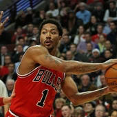 Derrick Rose con los Chicago Bulls Derrick Rose con los Chicago Bulls