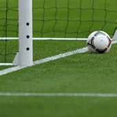 Detalle de la tecnología 'ojo de halcón' en una portería de fútbol Detalle de la tecnología 'ojo de halcón' en una portería de fútbol