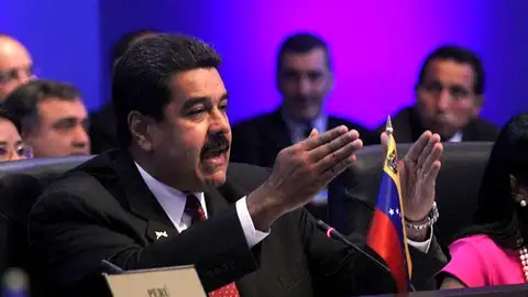 El presidente de Venezuela, Nicolás Maduro, en la Cumbre de Panamá El presidente de Venezuela, Nicolás Maduro, en la Cumbre de Panamá