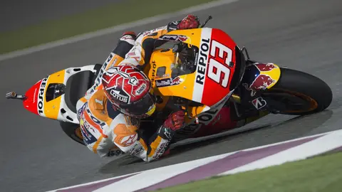 Marc Márquez, en acción Marc Márquez, en acción