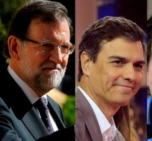 Albert Rivera, Mariano Rajoy, Pedro Sánchez y Pablo Iglesias Albert Rivera, Mariano Rajoy, Pedro Sánchez y Pablo Iglesias