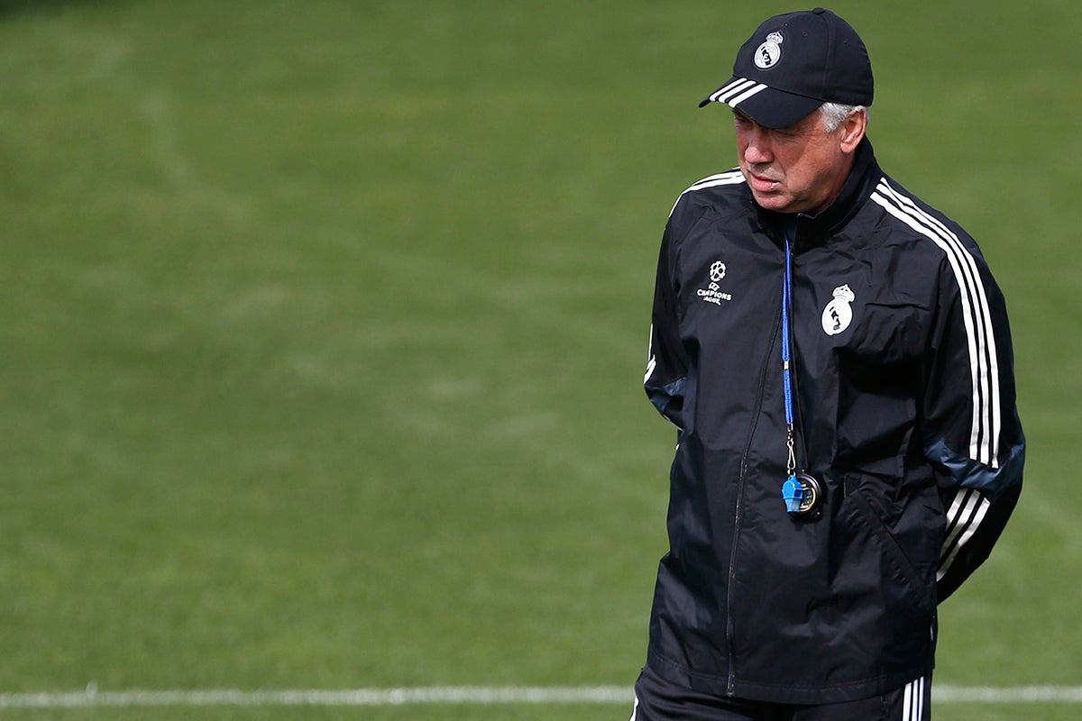 Carlo Ancelotti volverá a entrenar en Valdebebas Carlo Ancelotti volverá a entrenar en Valdebebas