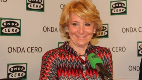 Esperanza Aguirre en Onda Cero