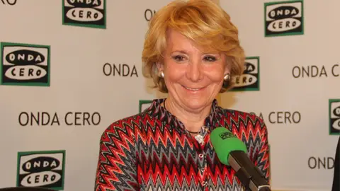 Esperanza Aguirre en Onda Cero Esperanza Aguirre en Onda Cero