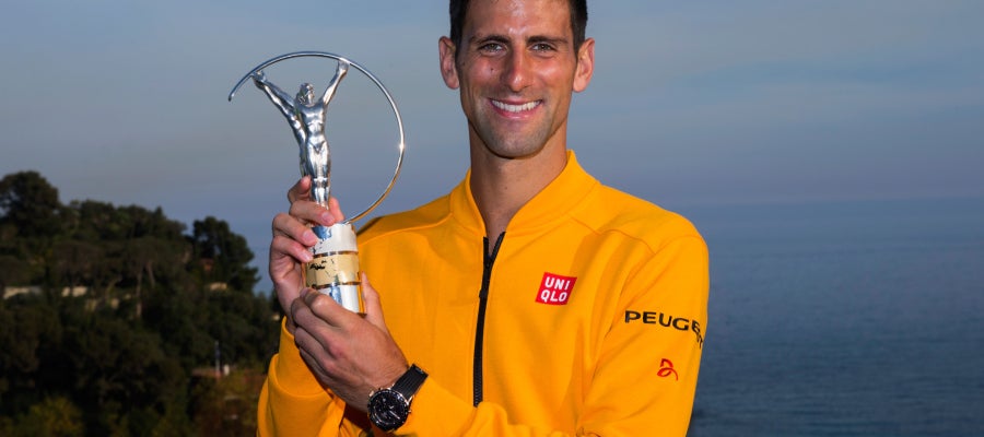 Novak Djokovic, Premio Laureus al mejor deportista del año 2015 Novak Djokovic, Premio Laureus al mejor deportista del año 2015