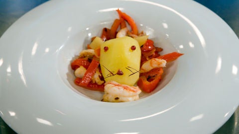 Le&oacute;n come gamba