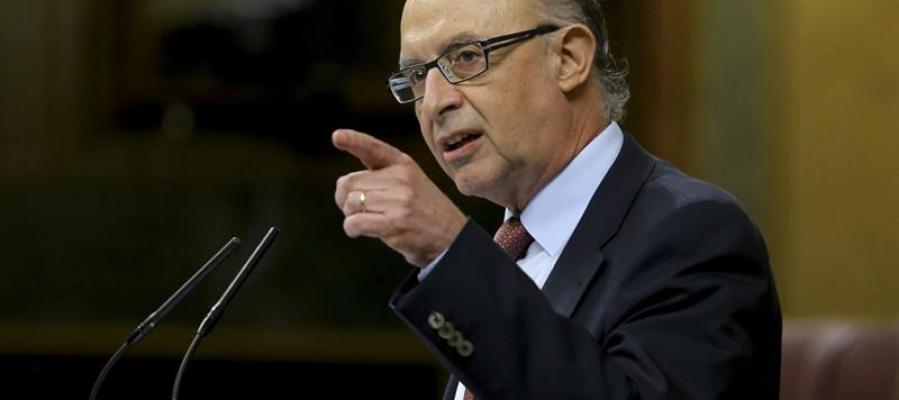 El ministro de Hacienda, Cristóbal Montoro El ministro de Hacienda, Cristóbal Montoro