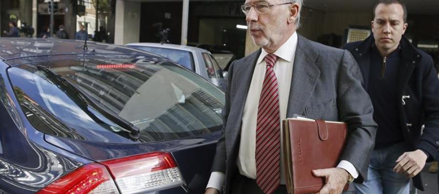Rodrigo Rato regresa a su domicilio de Madrid Rodrigo Rato regresa a su domicilio de Madrid