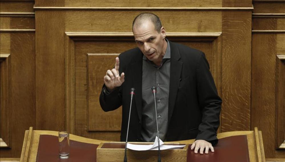 Varoufakis en el Congreso griego