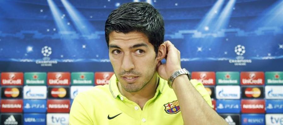 El delantero uruguayo del FC Barcelona, Luis Suárez El delantero uruguayo del FC Barcelona, Luis Suárez
