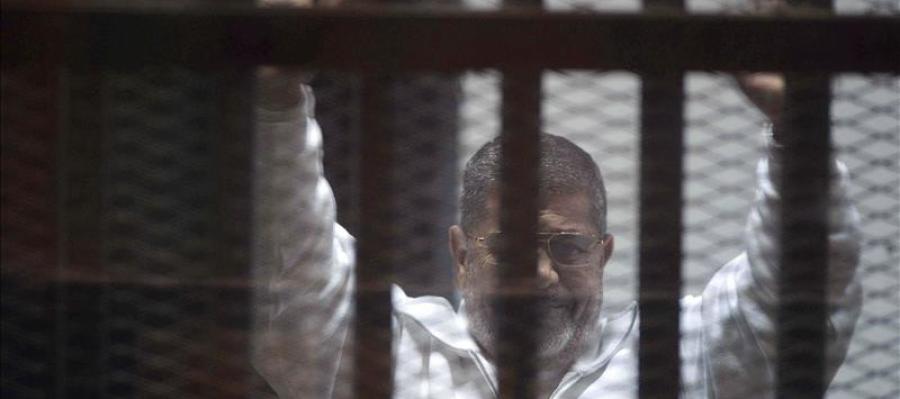 El depuesto presidente egipcio Mohamed Mursi El depuesto presidente egipcio Mohamed Mursi