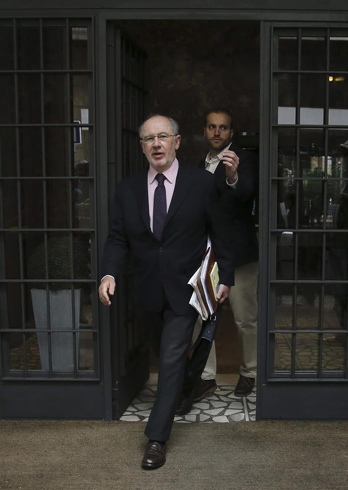 Bankia reclamará medidas sobre Rato y otros exconsejeros para cubrir la fianza Bankia reclamará medidas sobre Rato y otros exconsejeros para cubrir la fianza