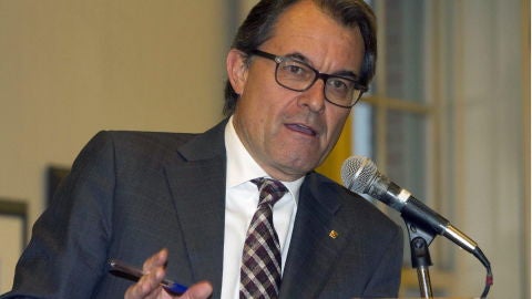 Artur Mas en el discurso por la Diada de Sant Jordi