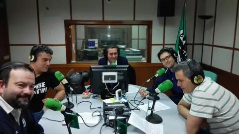El grupo B Vocal en Onda Cero El grupo B Vocal en Onda Cero