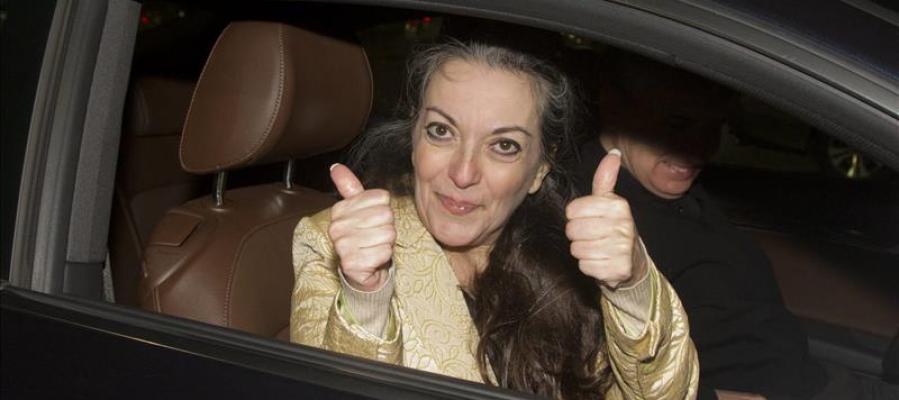 María José Carrascosa cuando se le concedió la libertad condicional en 2015 María José Carrascosa cuando se le concedió la libertad condicional en 2015