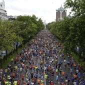 Participantes de la maratón de Madrid