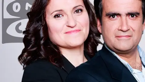 Soledad de Juan y Pablo Rodríguez, presentadores de Onda agraria Soledad de Juan y Pablo Rodríguez, presentadores de Onda agraria