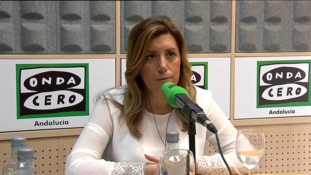 Susana Díaz: "Agradezco mucho a Pedro Sánchez su gestión sin recortes durante la pandemia" Susana Díaz: "Agradezco mucho a Pedro Sánchez su gestión sin recortes durante la pandemia"