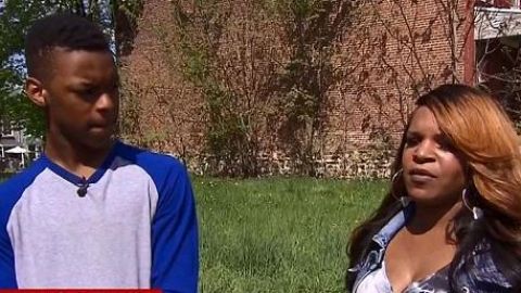 Madre e hijo de Baltimore