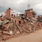 Daños causados por el terremoto en Nepal