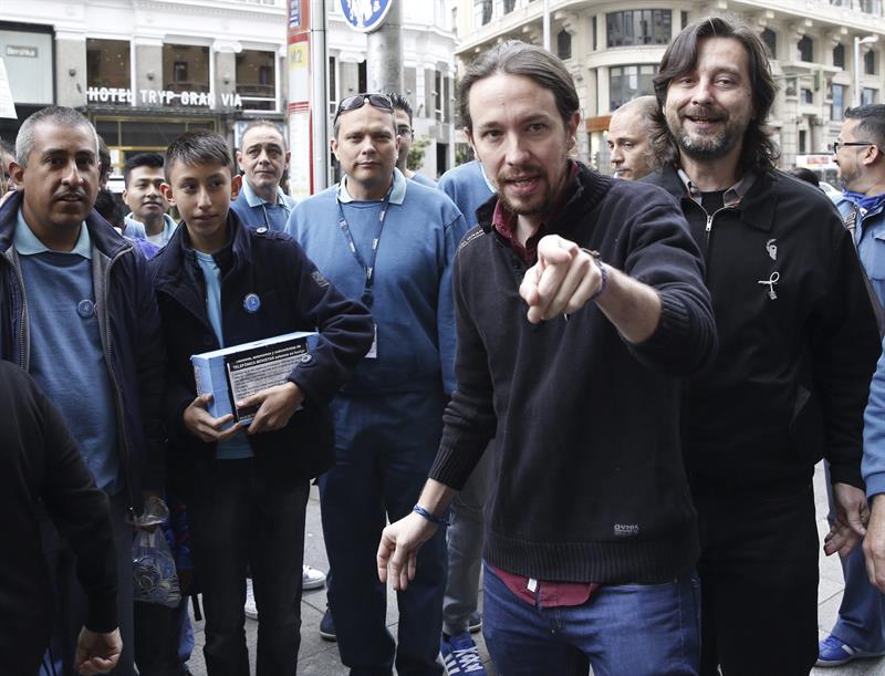 Iglesias vaticina que la marcha de Monedero no va a "restar votos" a Podemos Iglesias vaticina que la marcha de Monedero no va a "restar votos" a Podemos