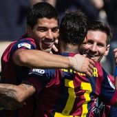 El tridente letal del Barcelona: Messi, Suárez y Neymar