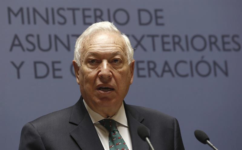 Margallo, sobre la web de Carmena: "No se me ocurriría hacer semejante cosa" Margallo, sobre la web de Carmena: "No se me ocurriría hacer semejante cosa"