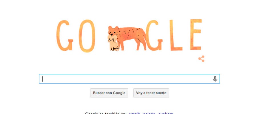 Doodle especial de Google con motivo del Día de la madre. Doodle especial de Google con motivo del Día de la madre.
